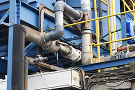 Slangafsluiters worden als geautomatiseerde afsluit- en regelventielen in gieterijen en de metaalverwerking toegepast